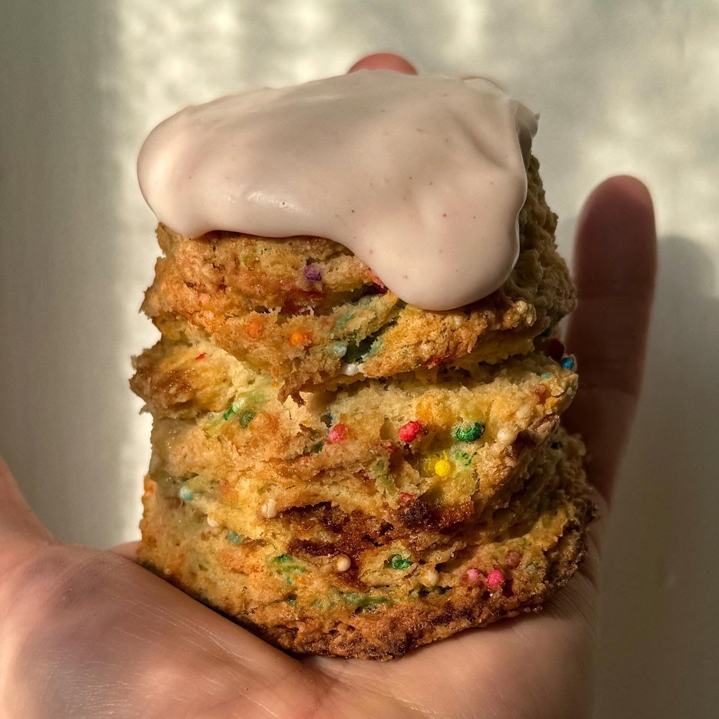 *Seasonal* Birthday Cake Scones