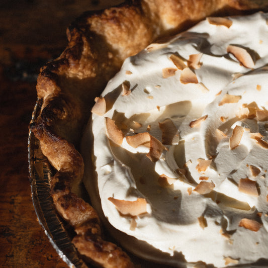 Holiday Pre-order 9" Coconut Cream Pie!