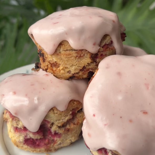 Gluten Free Raspberry Scone
