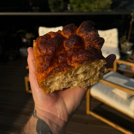Buffalo Focaccia Slices
