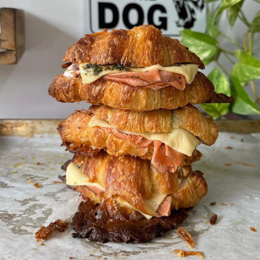 Cheddar Croissant Sandwich