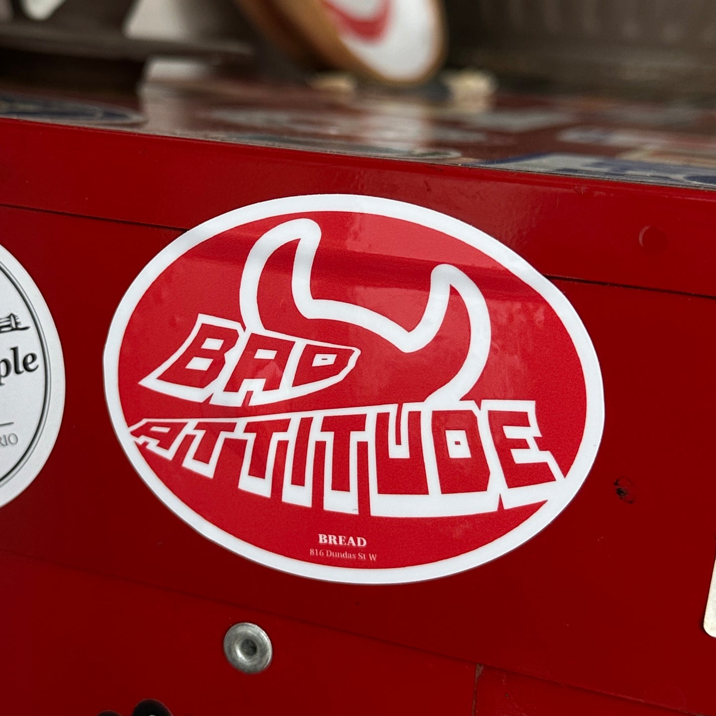 Bad Attitude Sticker