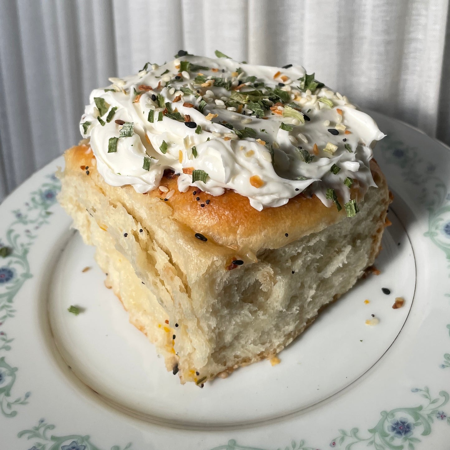 Double Baked Buttered Bagel Buns