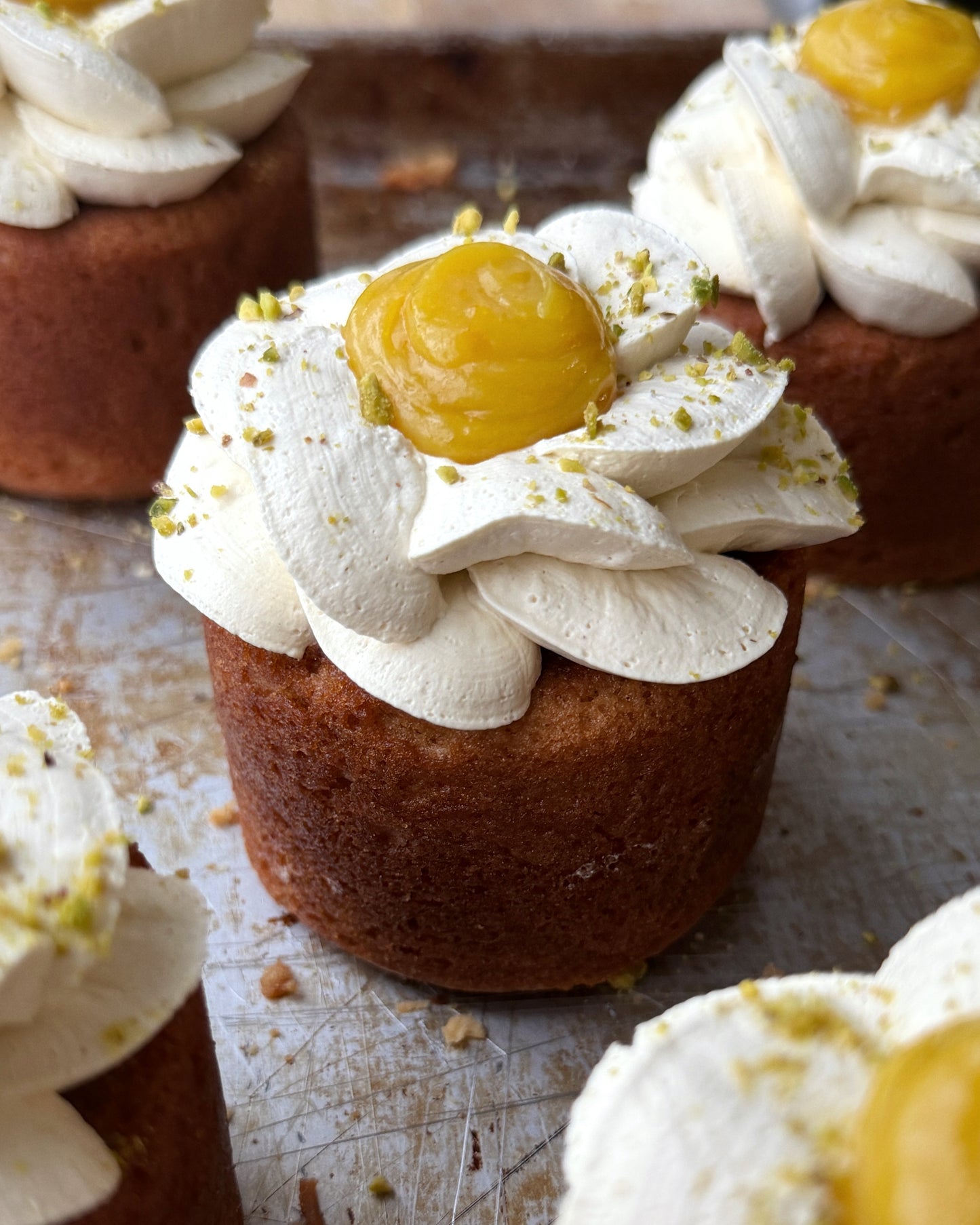 Orange Blossom Pistachio Cake