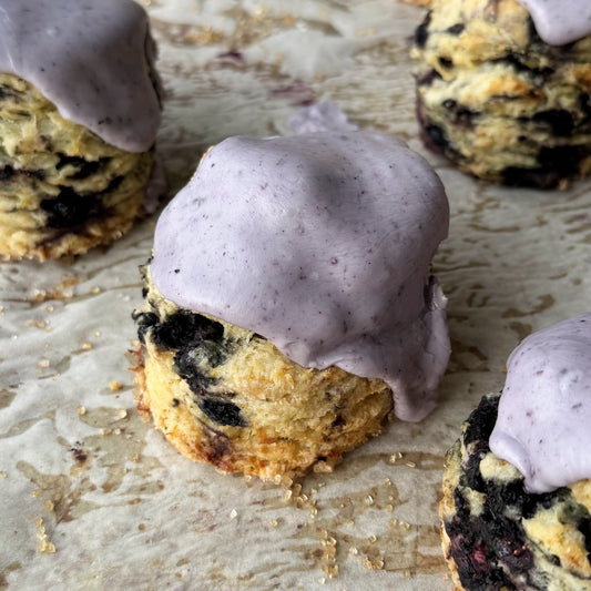 *Seasonal* Blueberry Lemon Scones