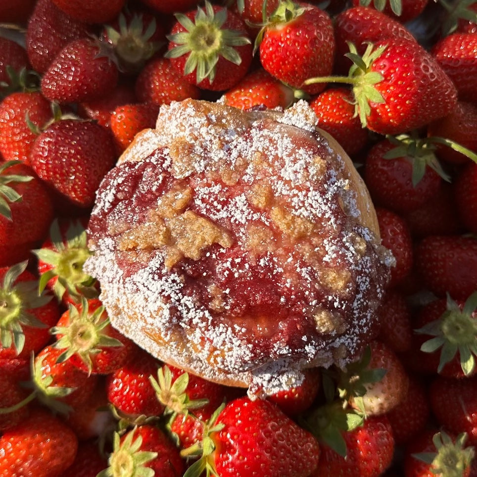 Strawberry Shortcake Cheesecake Braids