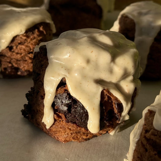 *Seasonal* Mocha Brownie Scones