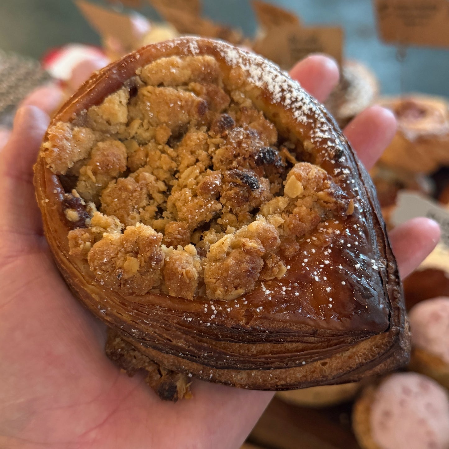 Apple Crumble Danish